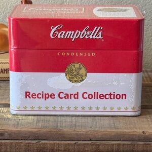 Campbell's Recipe Card Collection Tin